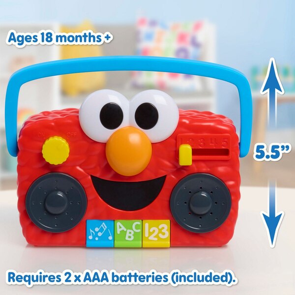 Sesame Street Elmo's Take Along Boombox