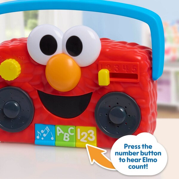 Sesame Street Elmo's Take Along Boombox
