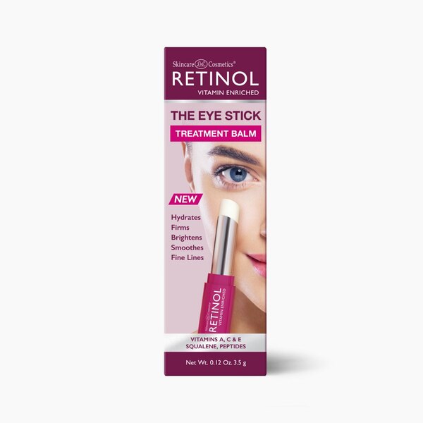 Skincare Cosmetics Retinol Eye Stick Treatment Balm, .12 OZ