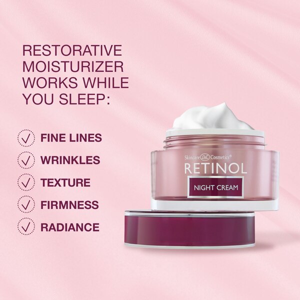Skincare Cosmetics Retinol Night Cream, 1.7 OZ