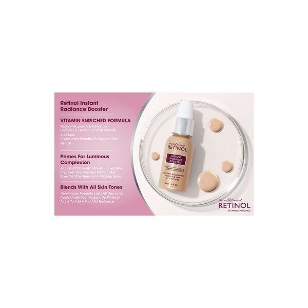 Skincare Cosmetics Retinol Instant Radiance Booster, 1 OZ