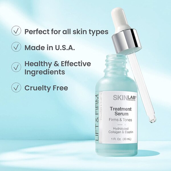 SKINLAB Lift & Firm Treatment Serum, Collagen & Elastin, 1 OZ