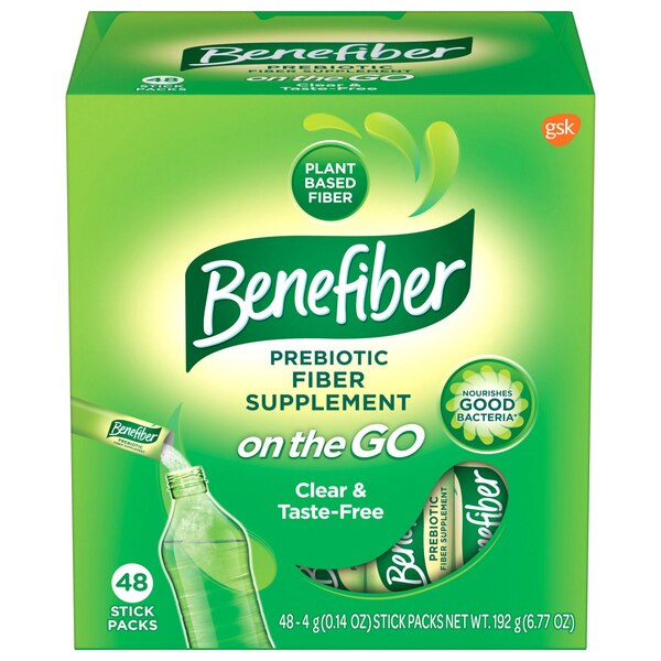 Benefiber Unflavored Sticks, 48 CT