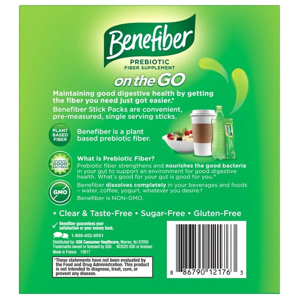 Benefiber Unflavored Sticks, 48 CT
