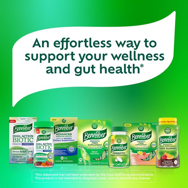 Benefiber Daily Prebiotic Dietary Fiber Supplement Powder, Unflavored