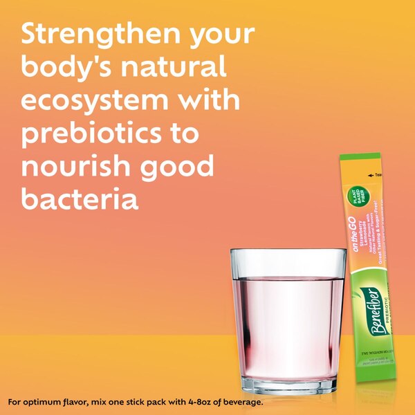 Benefiber Fiber Supplement, Strawberry Lemonade, 24 CT