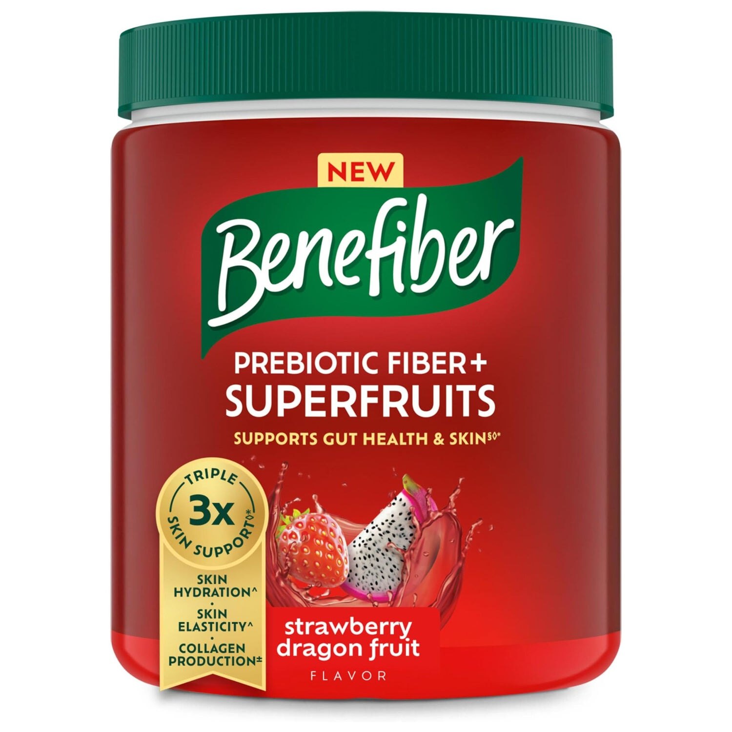 Benefiber Prebiotic Fiber and Super Fruits, 8.81 OZ