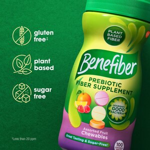 Benefiber Chewable Prebiotic Fiber Chewable Tablets