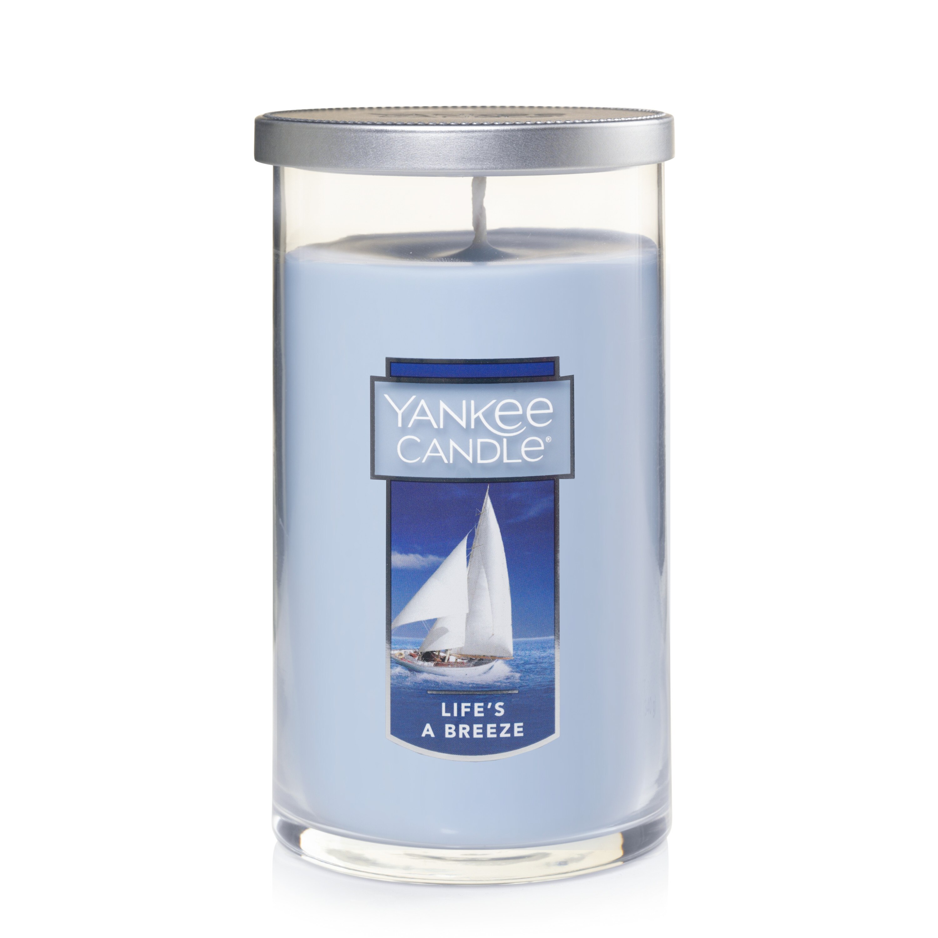 Yankee Candle Life's A Breeze Perfect Pillar Candle, 12 OZ
