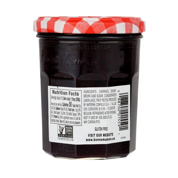 Bonne Maman Cherry Preserves, 13 OZ