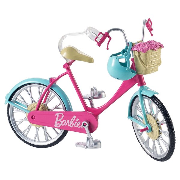 Barbie® Bike with Basket of Flowers (Doll Sold Separately)