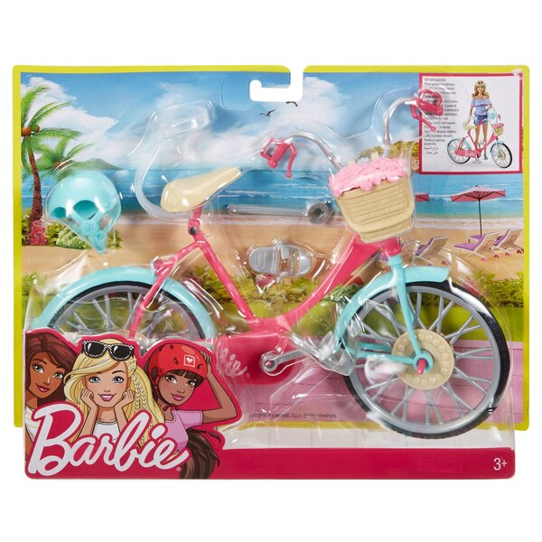 Barbie® Bike with Basket of Flowers (Doll Sold Separately)