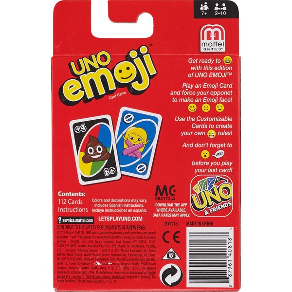 UNO Emoji Card Game