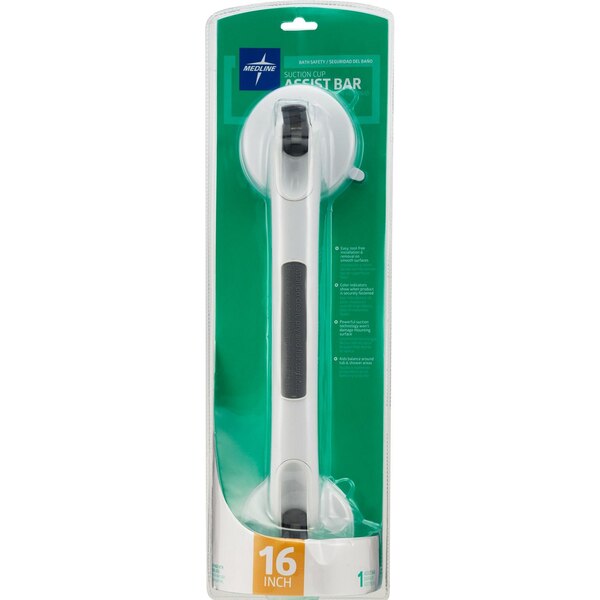 Medline 16in Suction Grab Bar