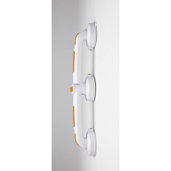 Medline Suction Grab Bar with suction cups and locking indicators