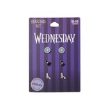 Claire's Halloween Wednesday Earrings, thumbnail image