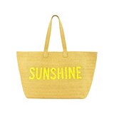 Concept One "Sunshine" Woven Straw Tote Bag, thumbnail image