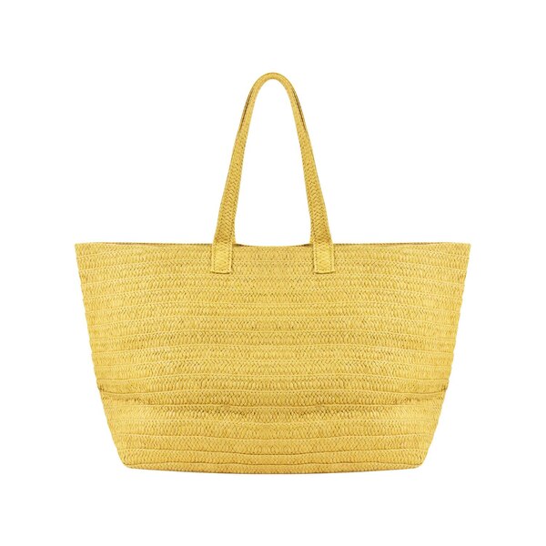 Concept One "Sunshine" Woven Straw Tote Bag