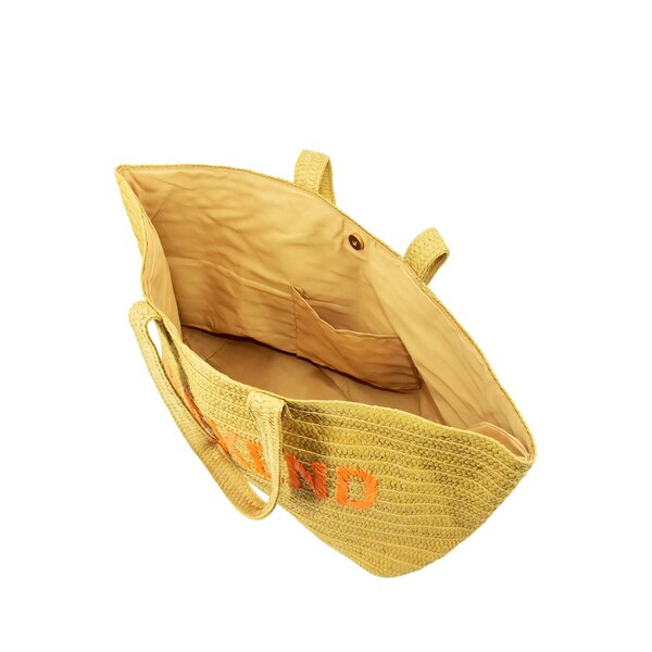 Concept One "Weekend" Woven Straw Tote Bag
