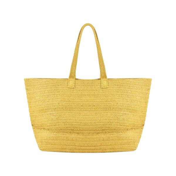 Concept One "Beach" Woven Straw Tote Bag