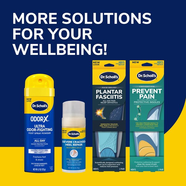Dr. Scholl's Stay Odor-Free & Dry Comfort Insoles