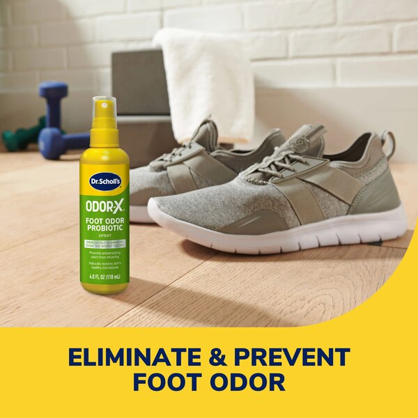 Dr. Scholl's Odor X Probiotic Foot Spray, 4 OZ