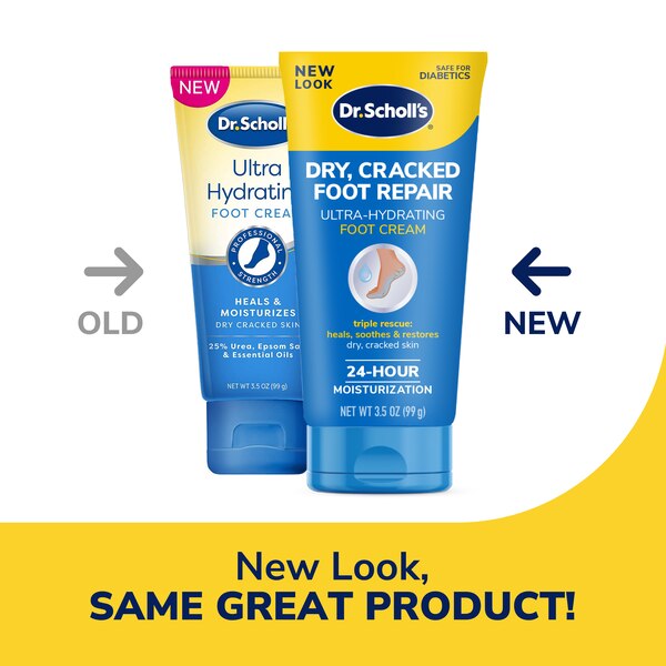 Dr. Scholl's Dry, Cracked Foot Repair Ultra-Hydrating Foot Cream 3.5 oz