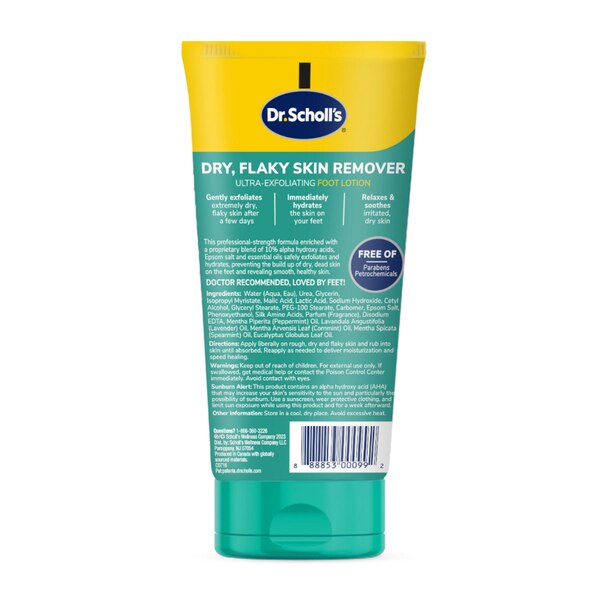 Dr. Scholl's Ultra Exfoliating Foot Lotion, 3.5 OZ