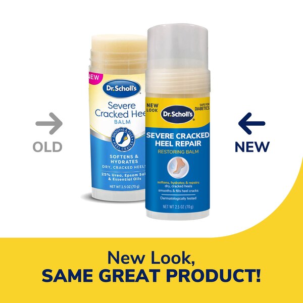 Dr. Scholl's Severe Cracked Heel Balm, 2.5 OZ