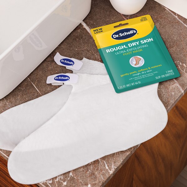 Dr. Scholl's Ultra Exfoliating Foot Mask, 1 pair