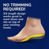Dr. Scholl’s® Custom Fit® Orthotics 3/4 Length Inserts, CF 110, Insoles Fit Men & Womens Shoes, thumbnail image
