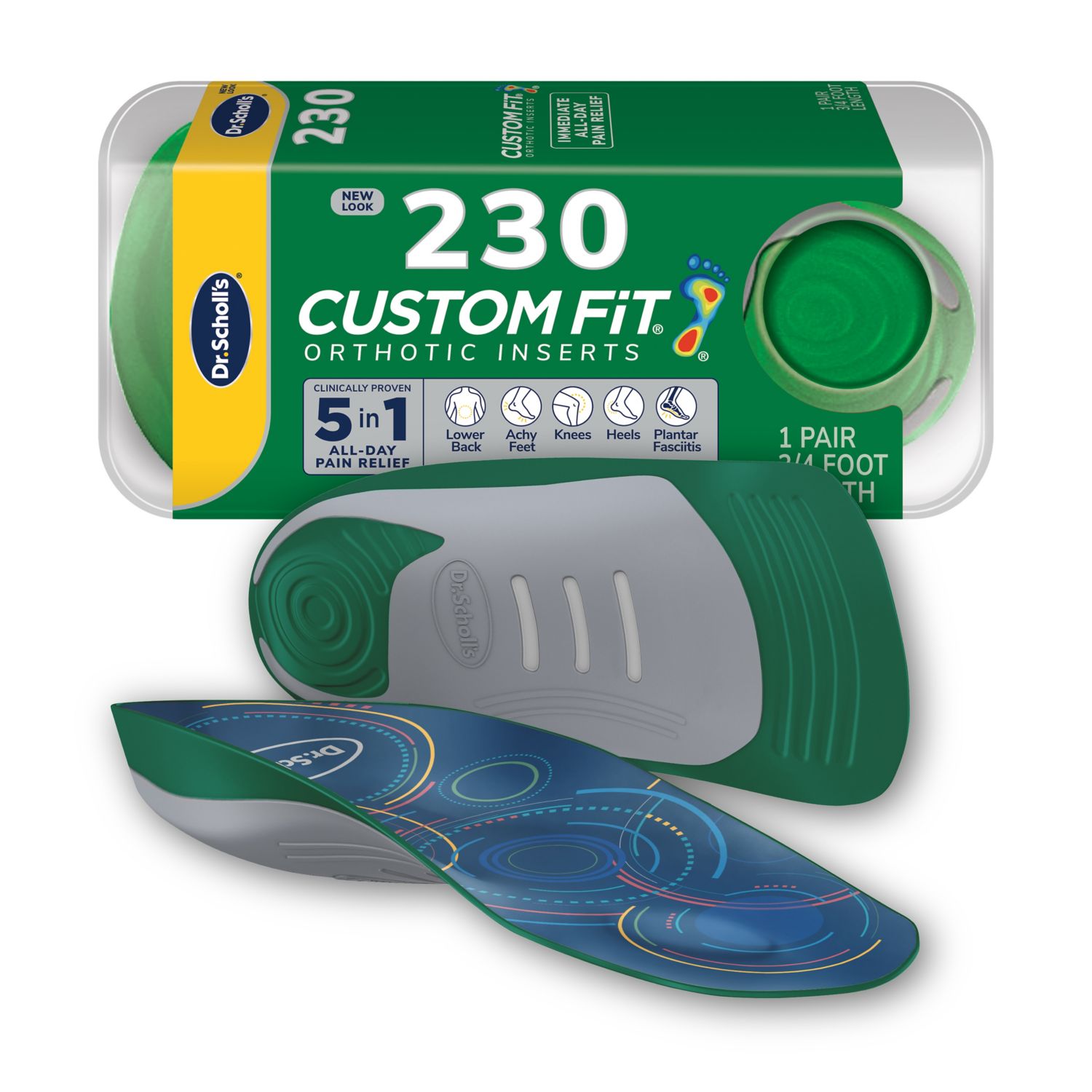 Dr. Scholl s Custom Fit Orthotic Inserts CF 230