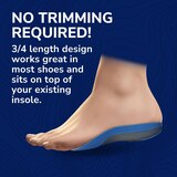 Dr. Scholl’s® Custom Fit® Orthotics 3/4 Length Inserts, CF 310, Insoles Fit Men & Womens Shoes, thumbnail image