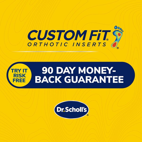 Dr. Scholl’s® Custom Fit® Orthotics 3/4 Length Inserts, CF 430, Insoles Fit Men & Womens Shoes