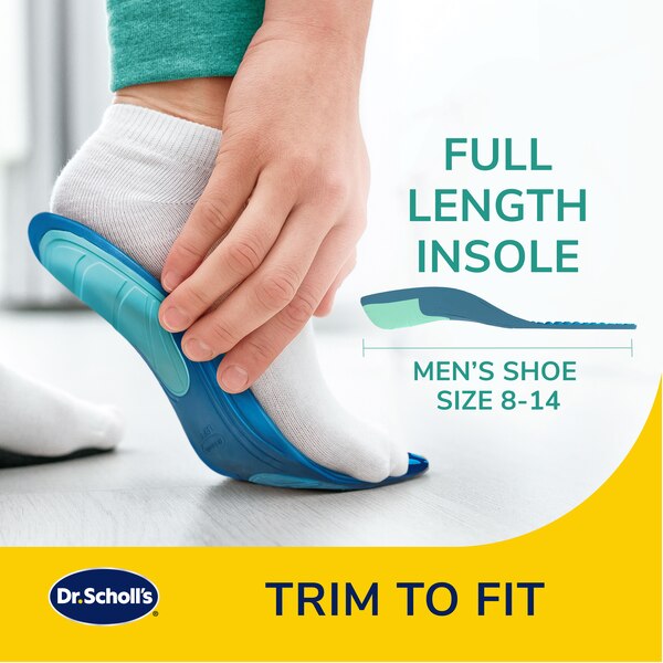 Dr. Scholl's Revitalize Recovery Insoles, Men's 8-14, 1 Pair