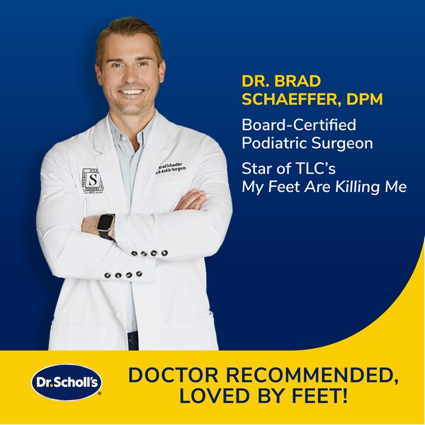 Dr. Scholl's Revitalize Recovery Insoles, Men's 8-14, 1 Pair