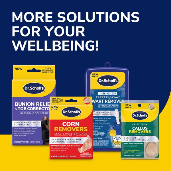 Dr. Scholl's Blister Cushion Seal & Heal Bandage with Hydrogel Technology, 8 CT