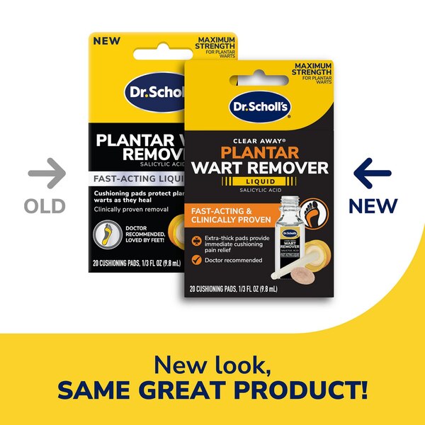 Dr. Scholl's Liquid Plantar War Remover, 1.3OZ