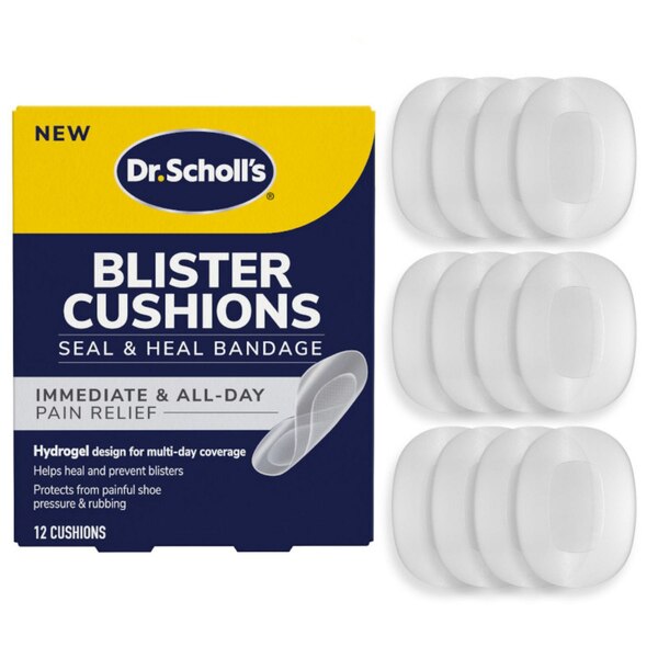 Dr Scholl's Blister Cushions, Large, 12 CT