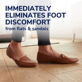 Dr. Scholl's Stylish Step Clear Cushioning Insoles for Flats, Size 6-10, 1 pair, thumbnail image 4 of 9