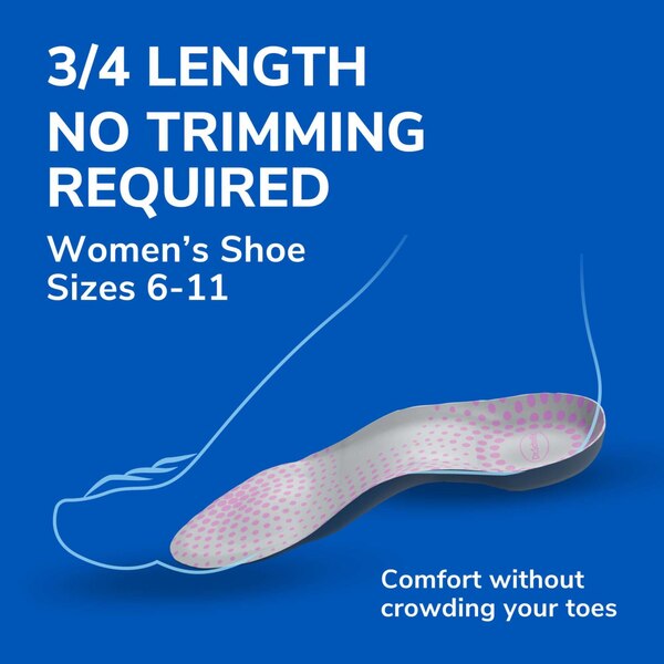 Dr. Scholl's Women's Tri-Comfort Insoles, Size 6-10