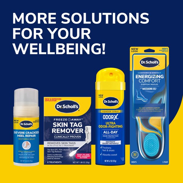 Dr. Scholl's Odor-X Ultra Sweat-Absorbing Foot Powder, 7 OZ