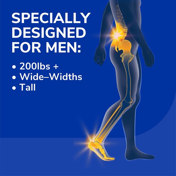 Dr. Scholl's Men's Heavy Duty Pain Relief Orthotics, Size 8-14