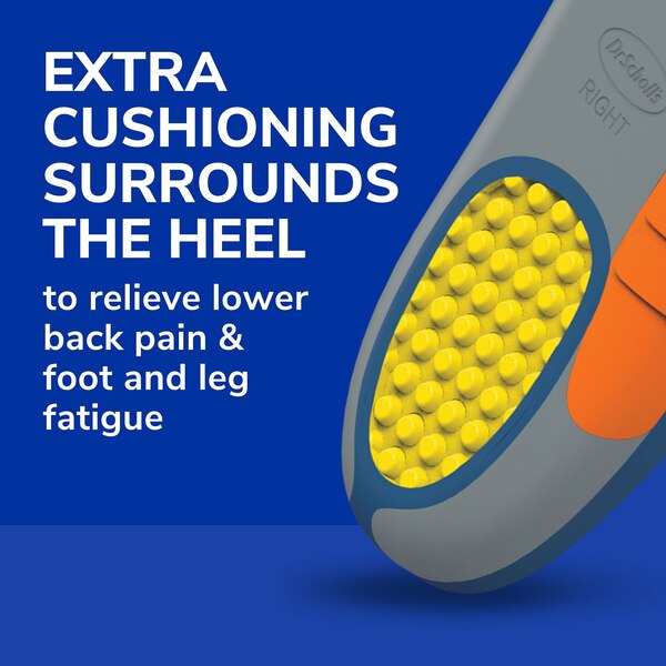 Dr. Scholl's Men's Heavy Duty Pain Relief Orthotics, Size 8-14