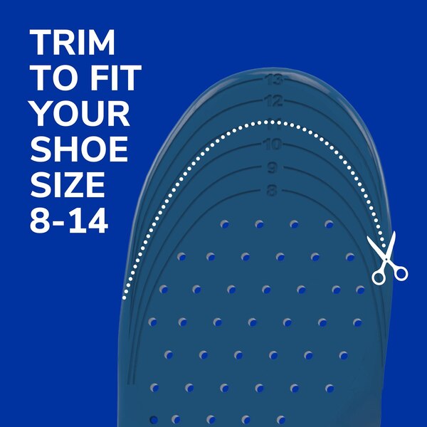 Dr. Scholl's Men's Heavy Duty Pain Relief Orthotics, Size 8-14