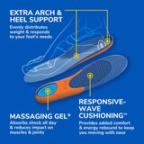 Dr. Scholl's Men's Comfort and Energy Extra Support Insoles, Size 8-14, thumbnail image