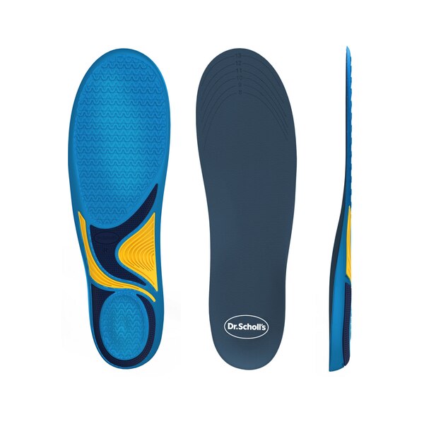 Dr. Scholl's Men's Comfort and Energy Massaging Gel Insoles, Size 8-14, 1 pair