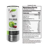Celsius Sparkling Green Apple Cherry, 12 oz, thumbnail image