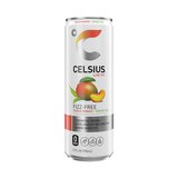 Celsius, Fizz-Free Peach Mango Green Tea, 12 oz, thumbnail image