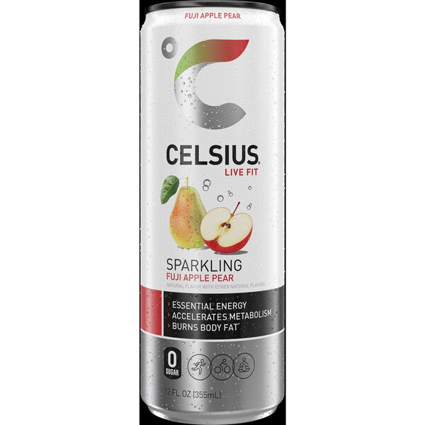 Celsius, Sparkling Fuji Apple, Energy Drink, 12 oz
